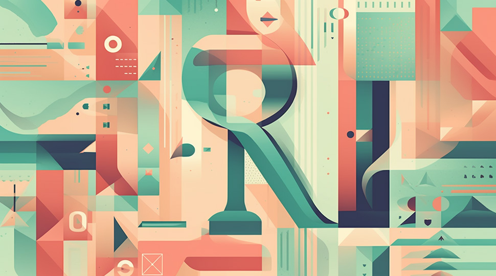 2D flat typography kinetic sample