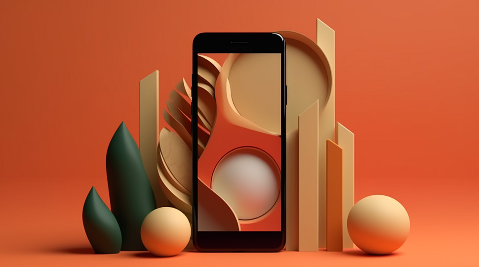 A scene showing product demo in 3D
