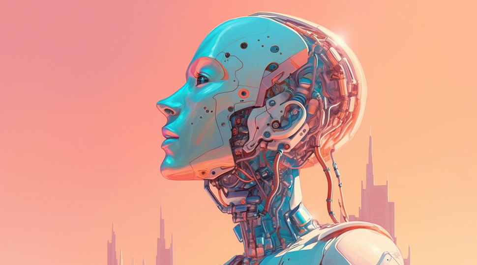 AI generated image abstract feel