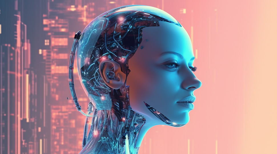An artificial intelligence is creating video