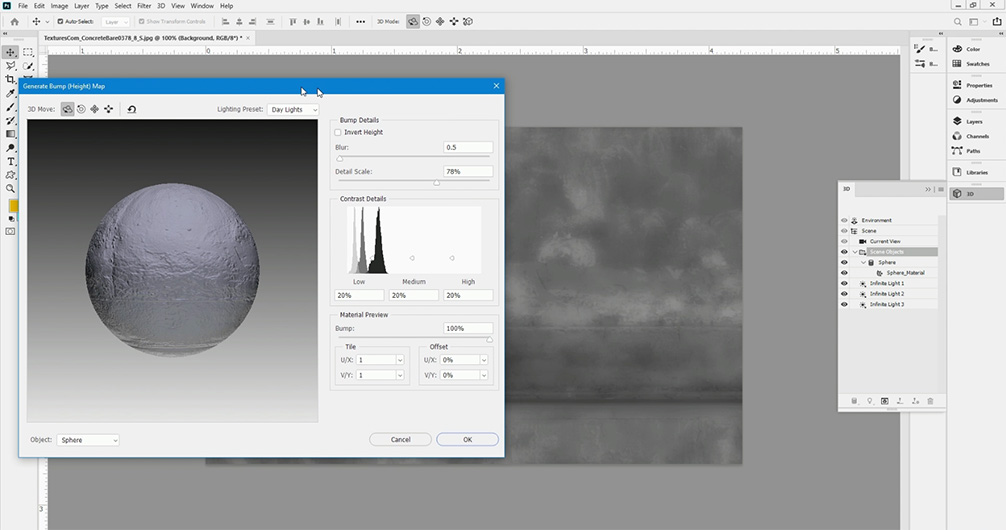 Bump map generator photoshop