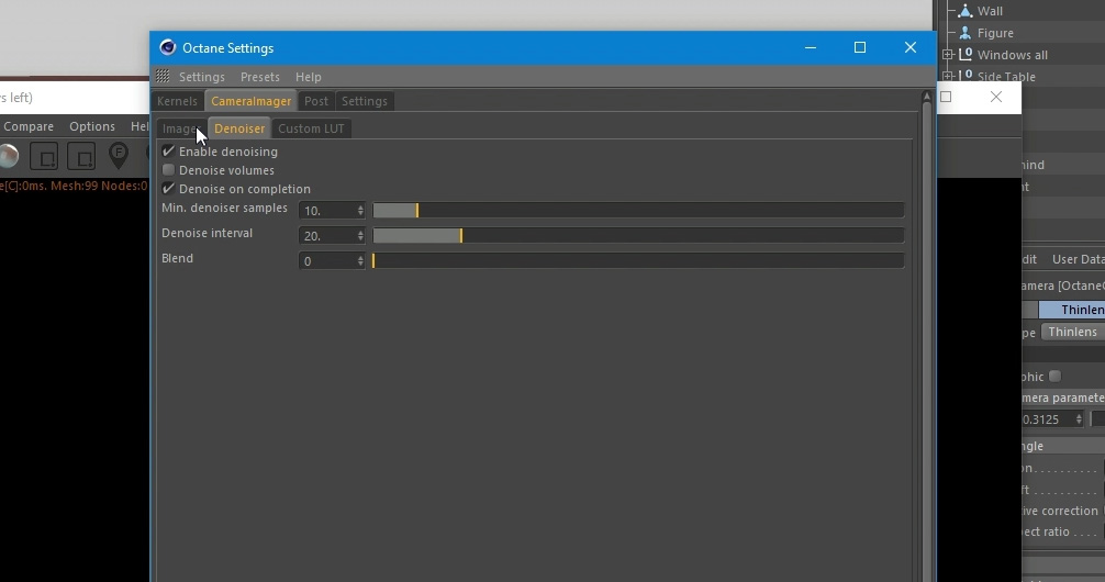denoiser octane setting