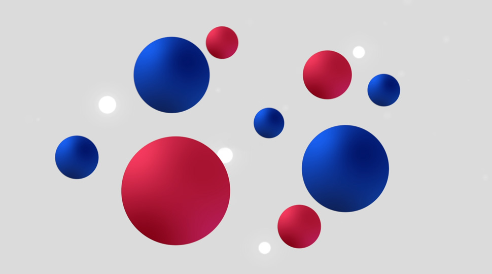 Motion graphics scene