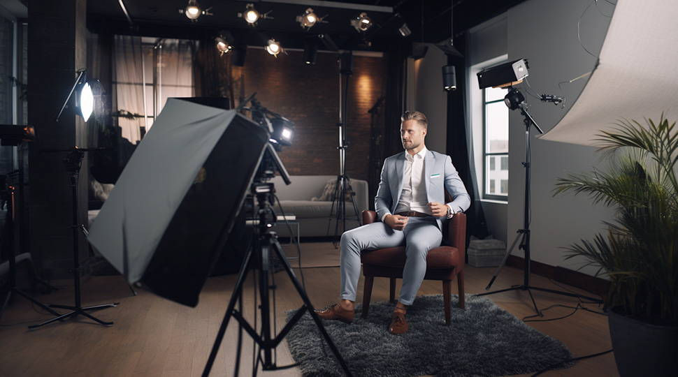 Interview session customer testimonial