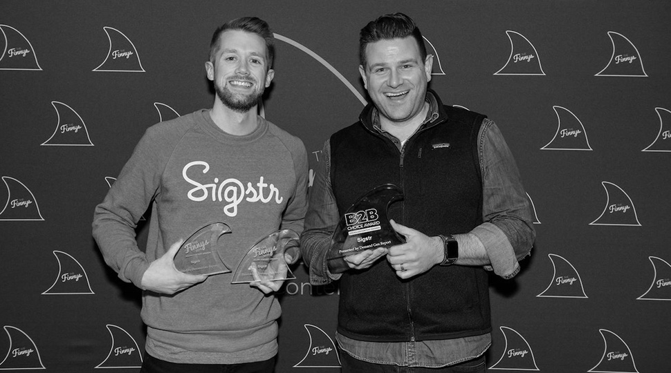 Killer Content Awards Winners with Trophies