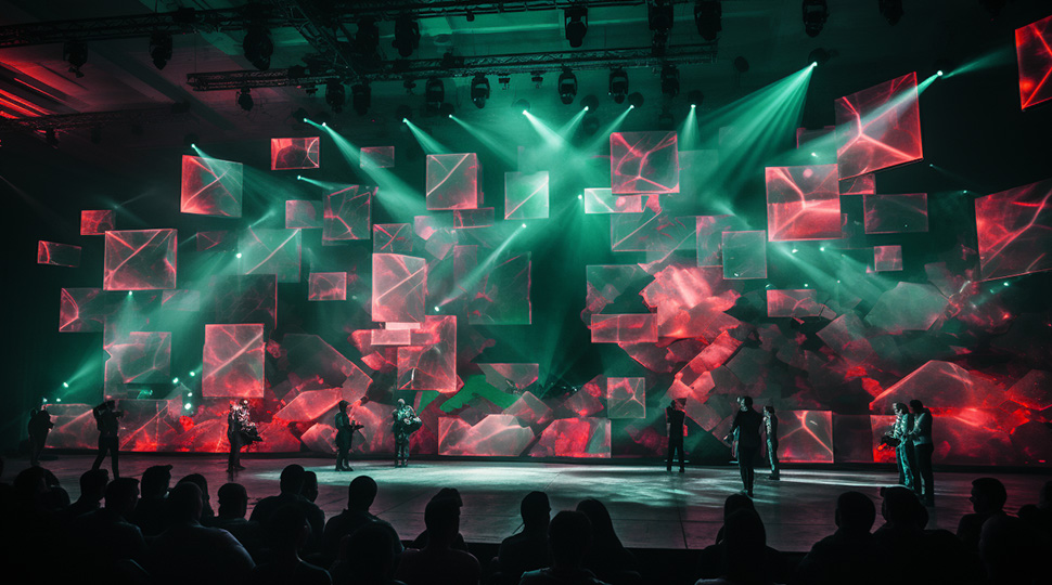 LED Wall used for videography