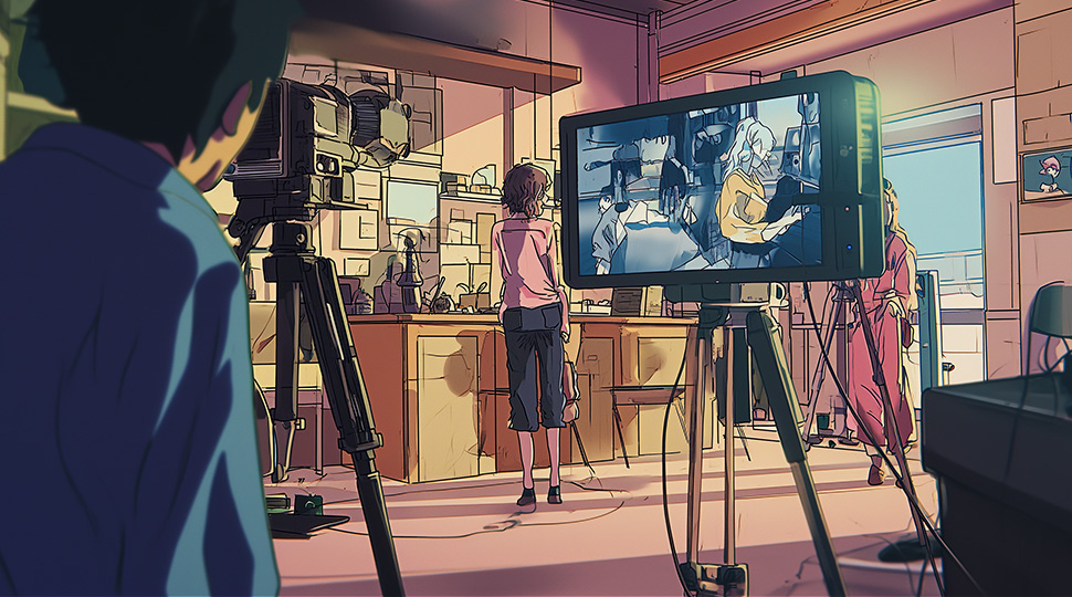 live action shoot scene example