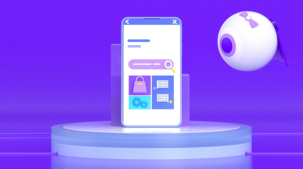 Main 3D Character Looking At App