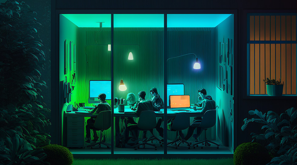 Office People Working