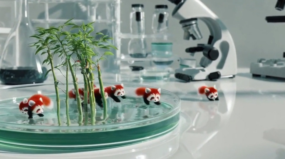 Running 3D Animals by AI