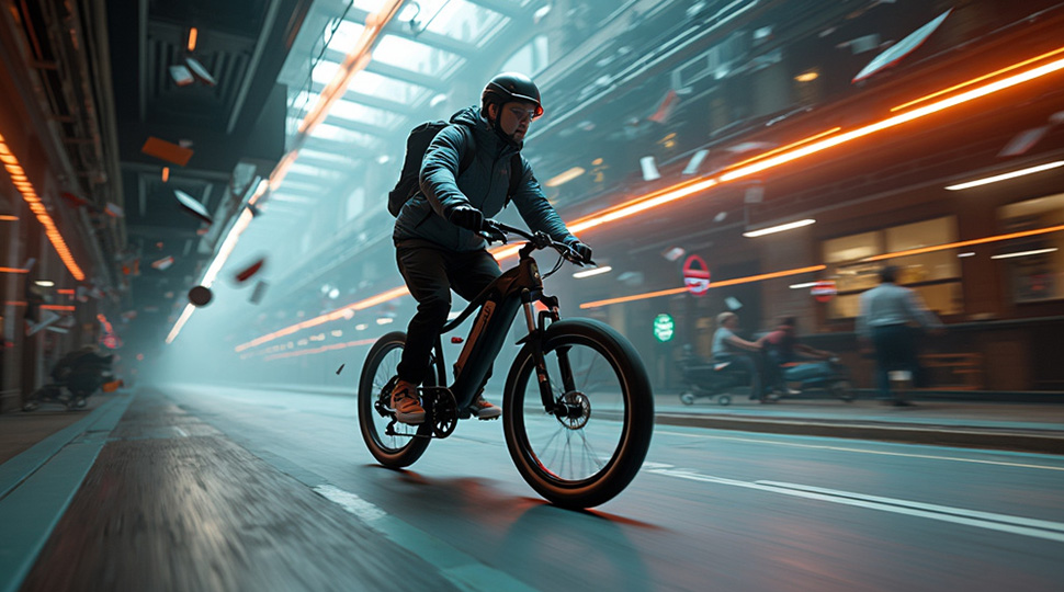 VFX Sample shot e-bike
