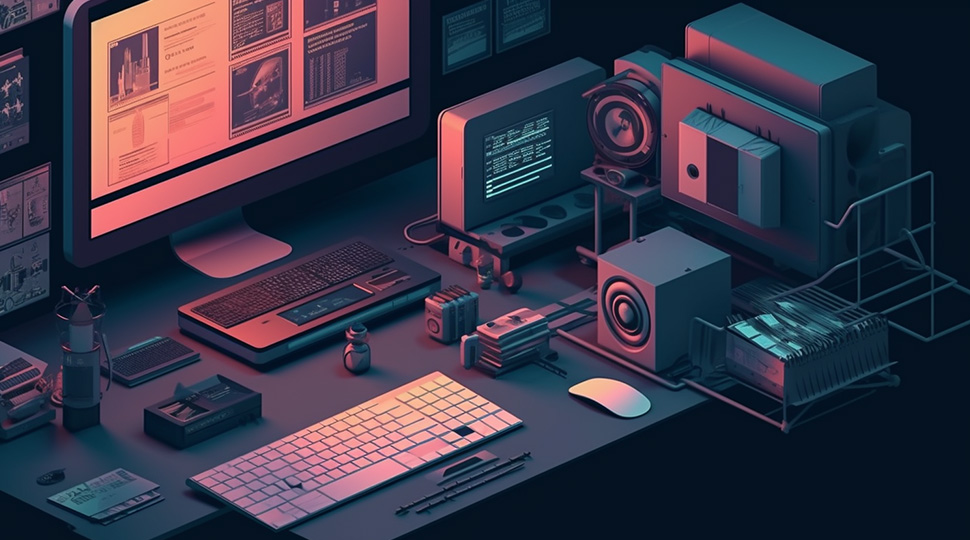 video editing workstation