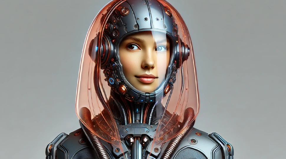 User-Generated Campaigns - Futuristic Woman
